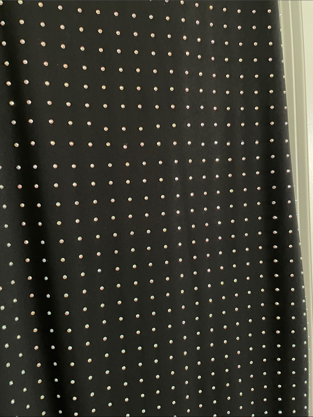 Zara Rhinestone Polyamide Dress - Picture 5 of 9